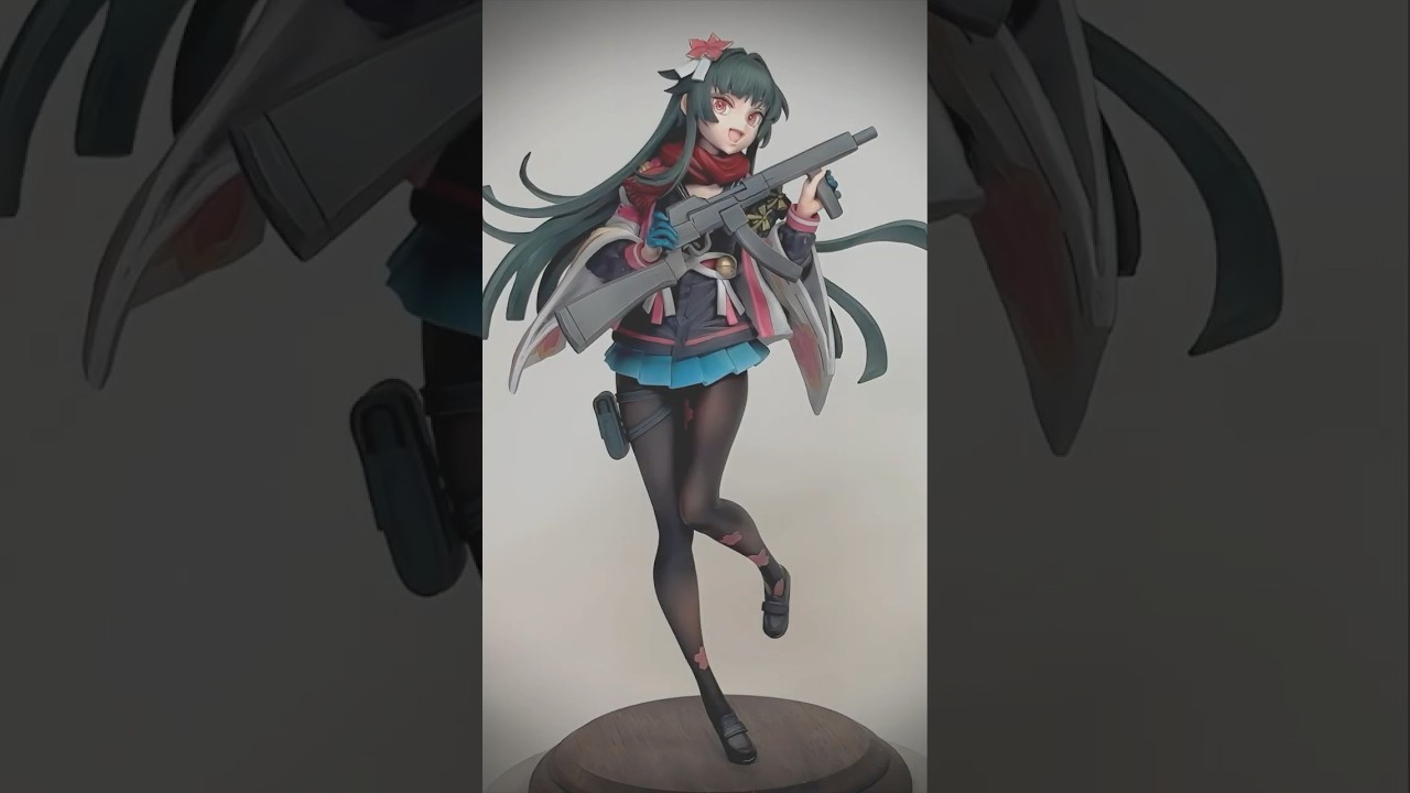 【ドルフロ２】サクラのフィギュアを作ってみた【粘土】How to make a figure of Sakura - Doll's frontline.