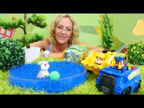 Spielspaß mit der Paw Patrol - Spielzeugvideo für Kinder - 5 Folgen am Stück