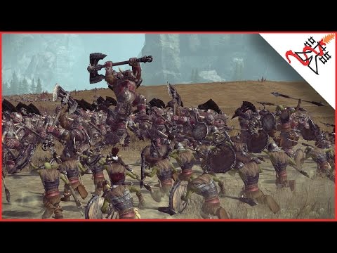 3120 BLACK ORCS vs 18720 GOBLINS - Total War: WARHAMMER