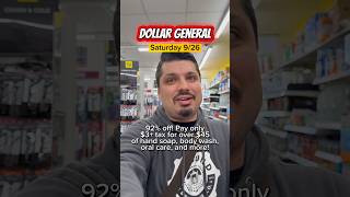 Dollar General 9/26 $45 down to $3!