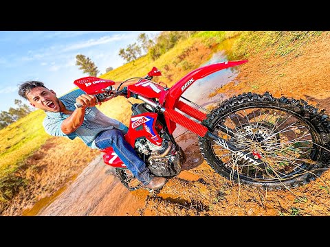 ESSA É A MINHA NOVA MOTO DE TRILHA