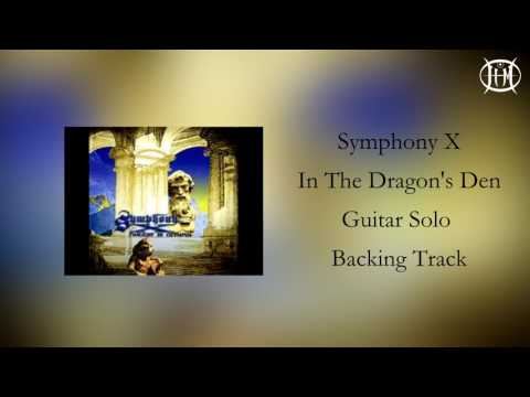 Symphony X - In The Dragon's Den - Guitar Solo BACKING TRACK - Marco J. Zinnia