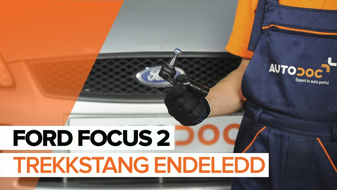 Slik bytter du styreledd på en Ford Focus MK2 – veiledning