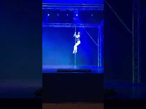 Aimee Spinks - guest performance at The British Pole Instructor's Championship BPIC.