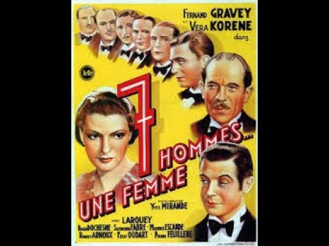 Sept hommes, une femme (1936) | Cinémathèque François Vinneuil