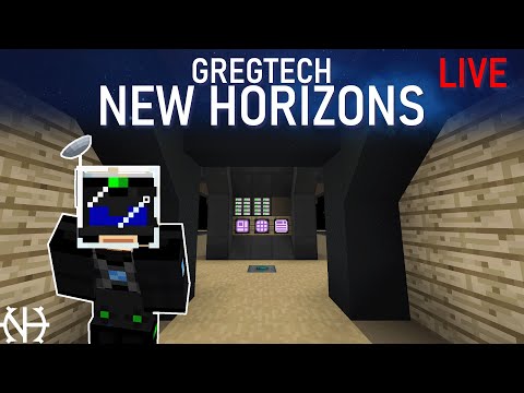 Gregtech New Horizons - 35 - Storage Solutions! Modded Minecraft LIVE