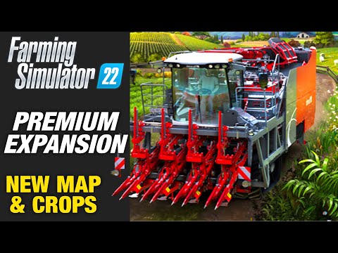 NEW MAP, CROPS AND PRODUCTIONS! - Farming Simulator 22 Premium Expansion