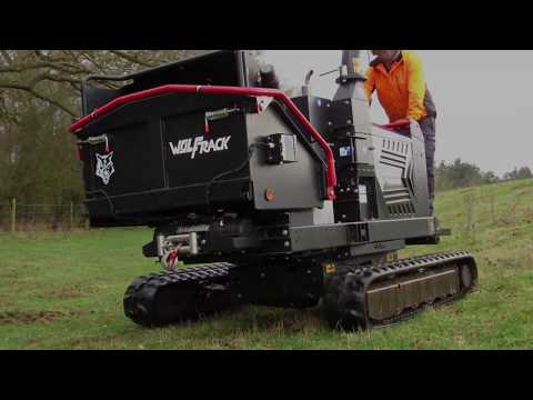 Variable Tracked Wood Chippers - Tracking Safety Guidance. Feat. Timberwolf TW 280TVGTR Wood Chipper