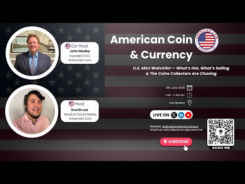 Original episode image for U.S. Mint Watchlist — What’s Hot, Selling & The Coins Collectors Are Chasing