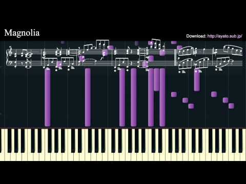 ピアノ楽譜で Magnolia (Deemo) Piano [MIDI&PDF download]