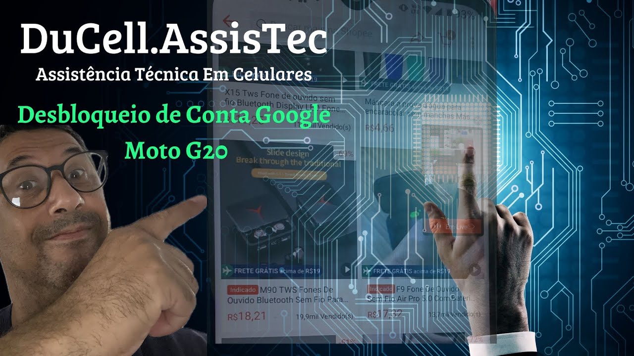 Desbloqueio de Conta Google Moto G20