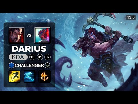 Darius vs Yone Top - EUW Challenger - Patch 13.5 Season 13