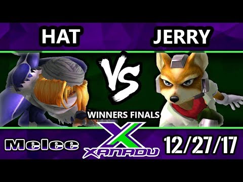 S@X 234 Melee - Hat (Marth) Vs. Jerry (Fox) - Smash Melee Winners Finals - SSBM