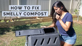 THIS is Why Your Compost Smells | How to Fix Smelly Compost