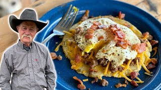 Breakfast Tostada | Mexican Breakfast Skillet