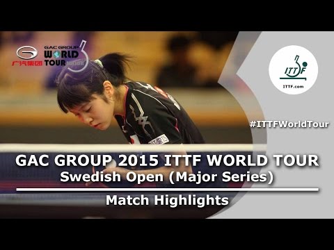 Swedish Open 2015 Highlights: MU Zi vs HIRANO Miu (1/4)