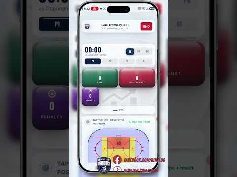 RinkLog: Hockey Stats Tracker video thumbnail