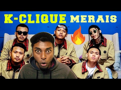 FIRST TIME Listening to Malaysian Hip Hop | K-Clique - Merais (Reaction)!!!