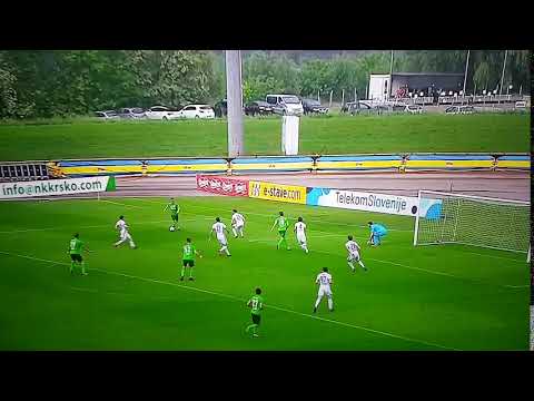 Zadetek Balića za 1:2 (93'), NK Krško : NK Maribor (vir: Kanal A)