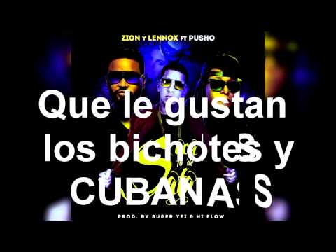 Zion & Lennox Ft. Pusho - Saca lo de Sata (Preview Lyrics/Letra)