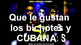 Zion &amp; Lennox Ft. Pusho - Saca lo de Sata (Preview Lyrics/Letra)