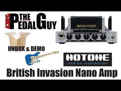 Распаковка и обзор усилителя Hotone Nano Legacy British Invasion