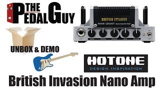 Video thumbnail for ThePedalGuy Unboxes and Demos the Hotone British Invasion Nano Legacy Amp by The Pedal Guy