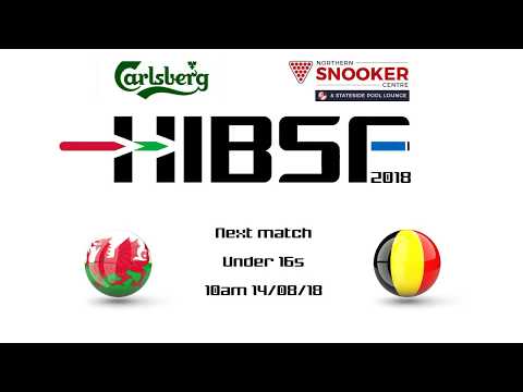 HIBSF Live Stream 2018 - U16 - Wales v Belgium