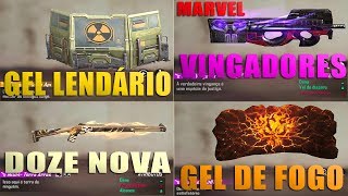 NOVA P90 DOS VINGADORES, NOVO GEL LENDÁRIO, NOVA M1014 LENDÁRIA, NOVA AWM E MAIS!