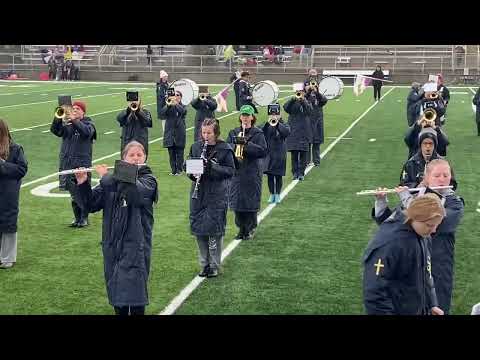 Traverse City St. Francis Marching Band debut of Taylor Swift - You Belong With Me.