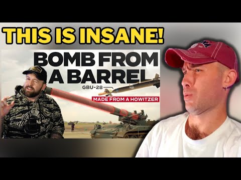 South African Reacts to Americas Bunker Busting Howitzer That Ended Desert Storm