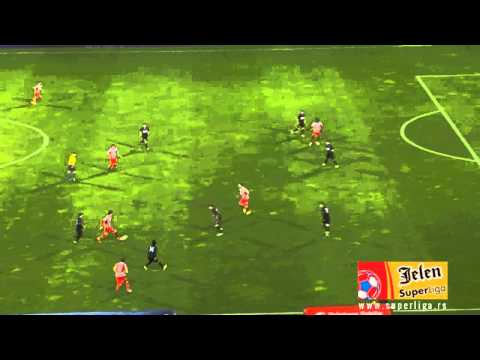 JSL 2013/14: 13.Kolo Crvena zvezda - Sloboda 4:1 (3:1)