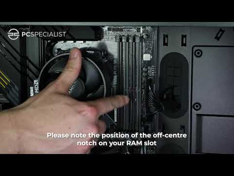 How to install, remove and reseat your memory modules (RAM)