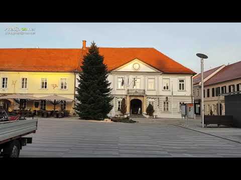 Postavljanje drsališča v Ljutomeru