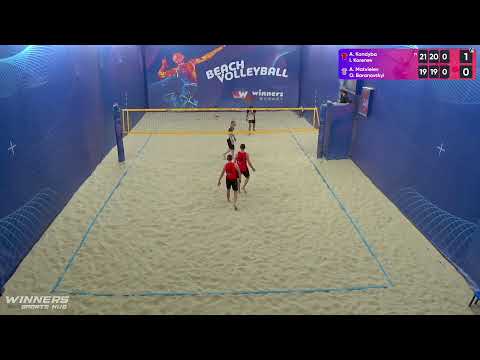 16:55 A. Kandyba / I. Korenev - A. Matvieiev / O. Baranovskyi 11.10.2022 | Winners Beach Volleyball