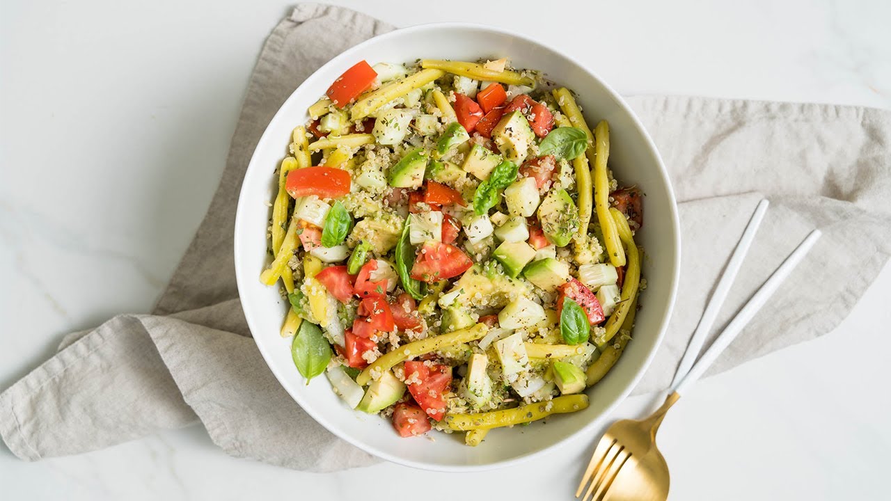 Osvježavajuća kvinoja salata (bez ulja) | Zdrave Navike