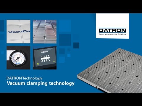 DATRON Vacuum clamping technology 