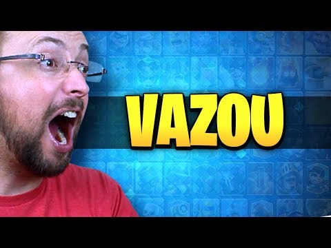 VAZOU NOVO MAREMOTO no CLASH ROYALE