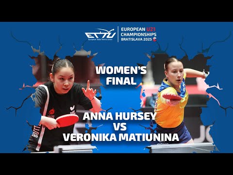 ANNA HURSEY vs VERONIKA MATIUNINA BEST POINTS | U21 CHAMPIONSHIPS FINAL 2025