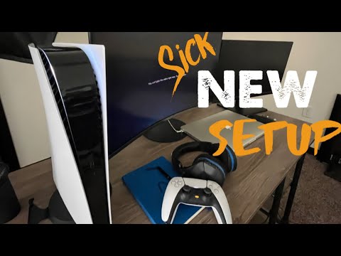 SICK New Gaming Setup with PS5 2022 ready