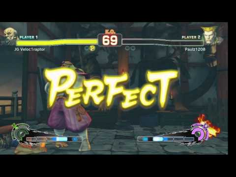 JG Velociraptor (Gouken) Vs Paulz1208 (Guile)