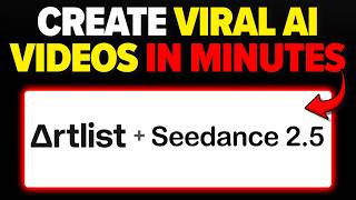 SeeDance 2.5 + Artlist = Viral AI Videos in Minutes (crazy use cases)