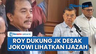 Roy Suryo Siap Bekingi JK: Tawari Jadi Saksi, Desak Jokowi Tunjukkan Dokumen Ijazah ke Publik