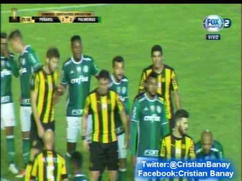 Peñarol 2 Palmeiras 3 (Futbol a lo Peñarol)  Copa Libertadores 2017