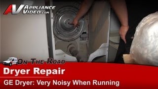 GE Dryer Repair - Very Noisy - Rear Bearing