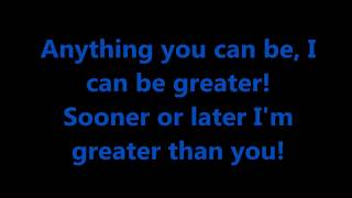 Laura Osnes &amp; Santino Fontana - Anything You Can Do lyrics