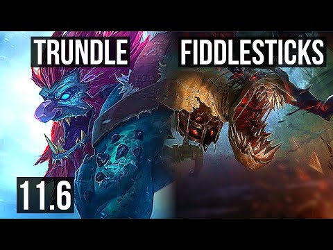 TRUNDLE vs FIDDLESTICKS (JUNGLE) | 9/2/11 | BR Grandmaster | v11.6