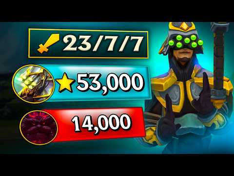 MASTER YI TOP LANE VS ORNN GETS A CRAZY PENTAKILL