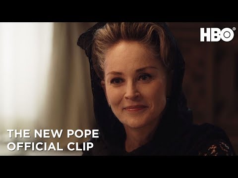 The New Pope: Sharon Stone Pays a Visit (Season 1 Episode 5 Clip) | HBO