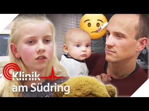 Baby Max hat Fieber 🤒  - Warum geht es auch seiner Schwester schlecht? | Klinik am Südring | SAT.1